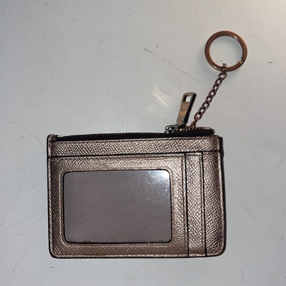 Coach Gold Key Chain/ Coin Wallet - Picture 3 of 7